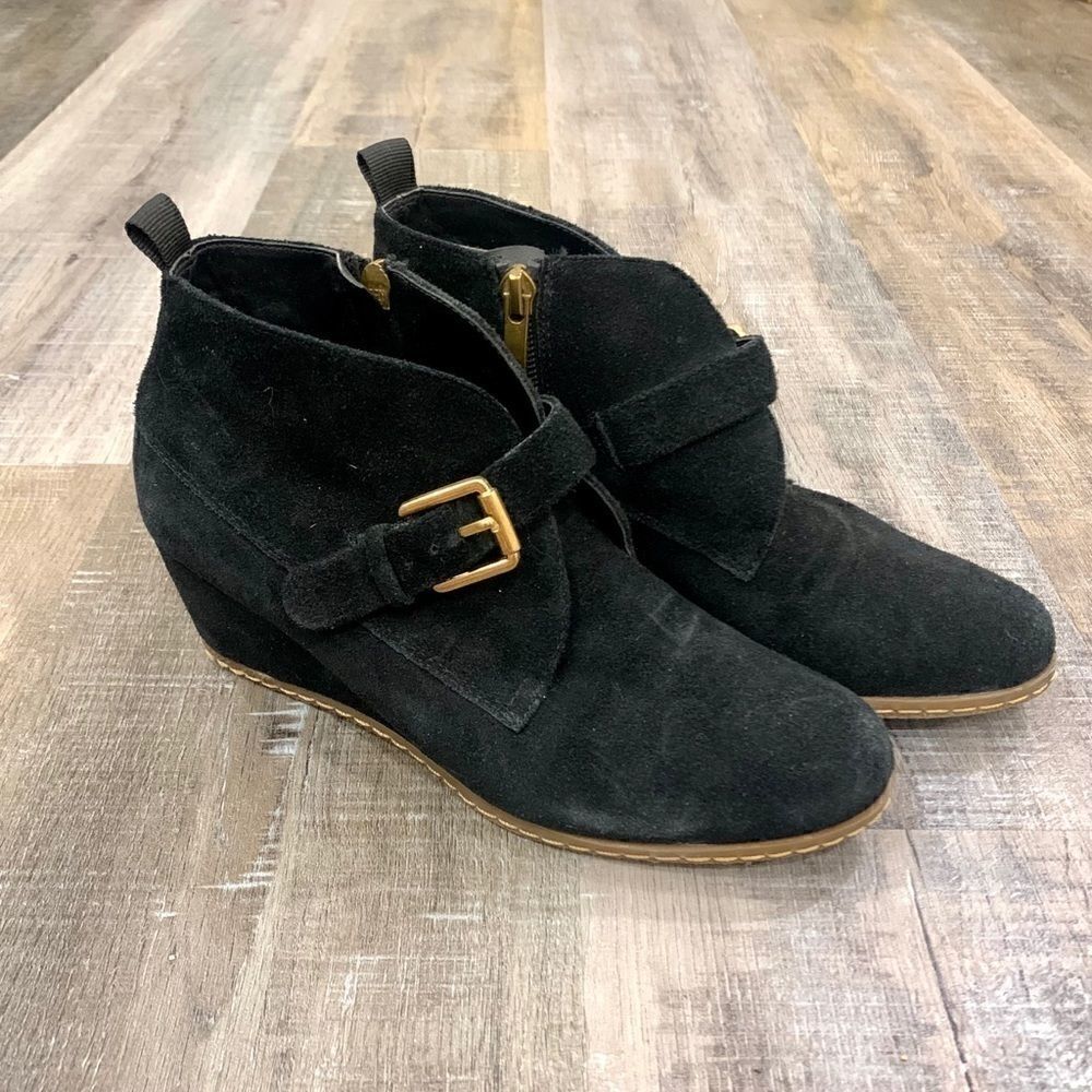 Franco Sarto suede booties  
